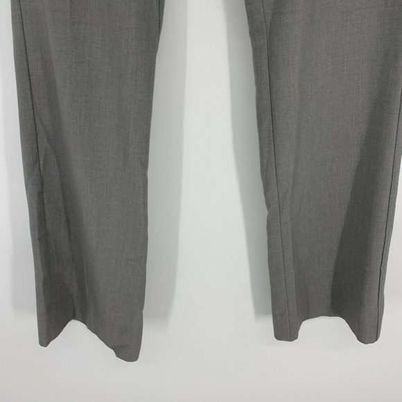 Kenneth Cole New York Dress Pants Womens 4 Average Gray Straight Leg Mid Rise - Picture 4 of 7